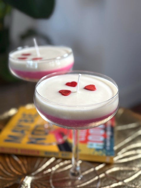 Valentijn Cocktailkaars - limited edition
